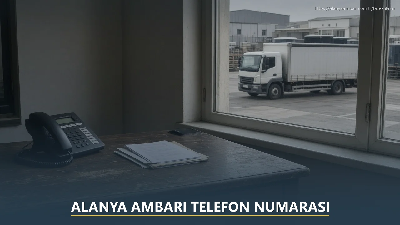 Alanya Ambarı Telefon Numarası